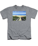 Ogunquit Footbridge Beach Ogunquit Maine - Kids T-Shirt