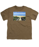 Ogunquit Footbridge Beach Ogunquit Maine - Youth T-Shirt