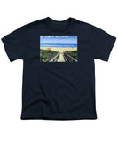 Ogunquit Footbridge Beach Ogunquit Maine - Youth T-Shirt