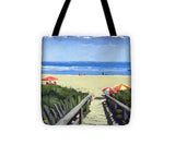Ogunquit Footbridge Beach Ogunquit Maine - Tote Bag