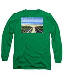 Ogunquit Footbridge Beach Ogunquit Maine - Long Sleeve T-Shirt