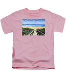 Ogunquit Footbridge Beach Ogunquit Maine - Kids T-Shirt