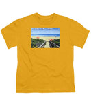 Ogunquit Footbridge Beach Ogunquit Maine - Youth T-Shirt