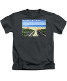 Ogunquit Footbridge Beach Ogunquit Maine - Kids T-Shirt