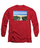 Ogunquit Footbridge Beach Ogunquit Maine - Long Sleeve T-Shirt