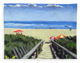 Ogunquit Footbridge Beach Ogunquit Maine - Blanket