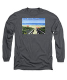 Ogunquit Footbridge Beach Ogunquit Maine - Long Sleeve T-Shirt