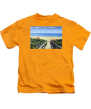 Ogunquit Footbridge Beach Ogunquit Maine - Kids T-Shirt