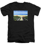 Ogunquit Footbridge Beach Ogunquit Maine - Men's V-Neck T-Shirt