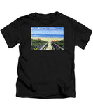 Ogunquit Footbridge Beach Ogunquit Maine - Kids T-Shirt