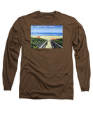 Ogunquit Footbridge Beach Ogunquit Maine - Long Sleeve T-Shirt