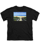 Ogunquit Footbridge Beach Ogunquit Maine - Youth T-Shirt
