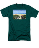 Ogunquit Footbridge Beach Ogunquit Maine - Men's T-Shirt  (Regular Fit)