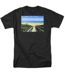 Ogunquit Footbridge Beach Ogunquit Maine - Men's T-Shirt  (Regular Fit)