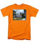 Palm Cottage Naples Florida - Men's T-Shirt  (Regular Fit)