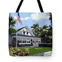 Palm Cottage Naples Florida - Tote Bag