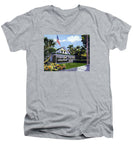 Palm Cottage Naples Florida - Men's V-Neck T-Shirt