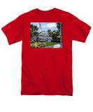 Palm Cottage Naples Florida - Men's T-Shirt  (Regular Fit)