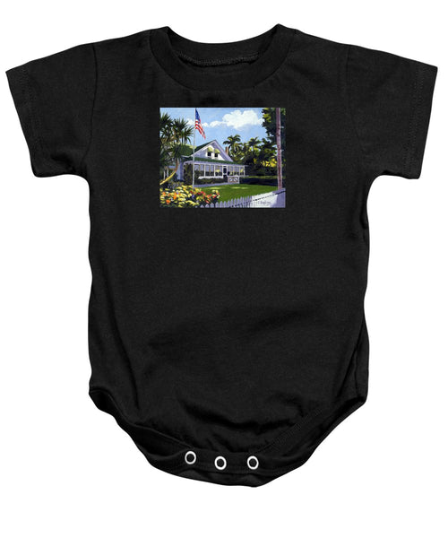 Palm Cottage Naples Florida - Baby Onesie