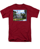 Palm Cottage Naples Florida - Men's T-Shirt  (Regular Fit)