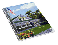 Palm Cottage Naples Florida - Spiral Notebook