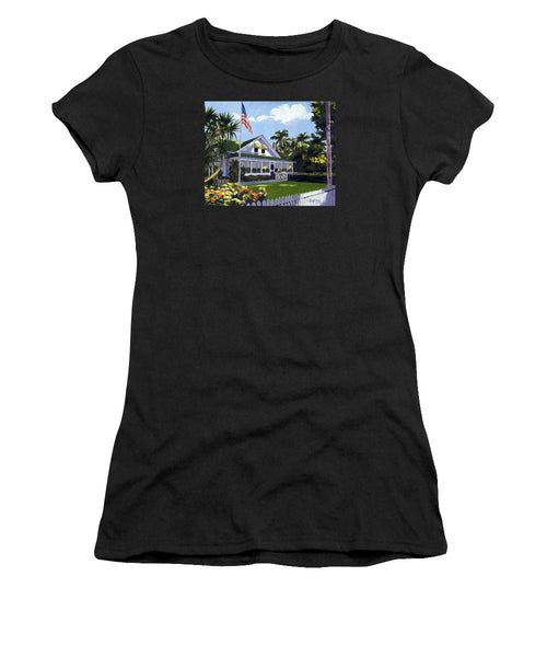 Palm Cottage Naples Florida - Women's T-Shirt