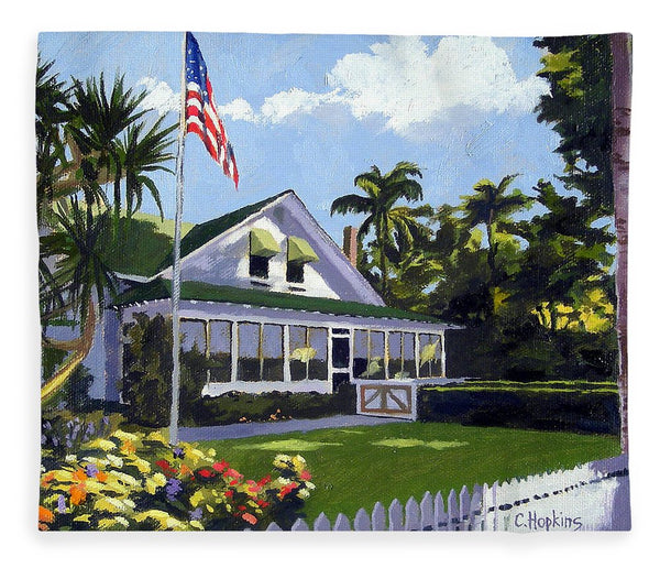 Palm Cottage Naples Florida - Blanket