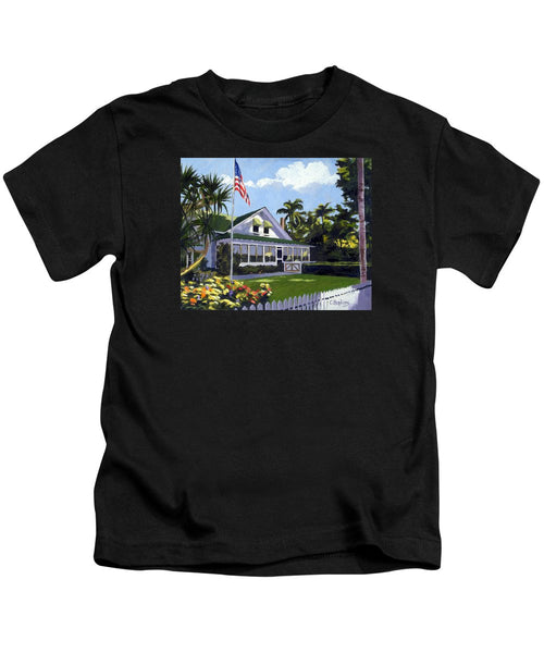 Palm Cottage Naples Florida - Kids T-Shirt