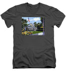 Palm Cottage Naples Florida - Men's V-Neck T-Shirt