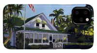Palm Cottage Naples Florida - Phone Case