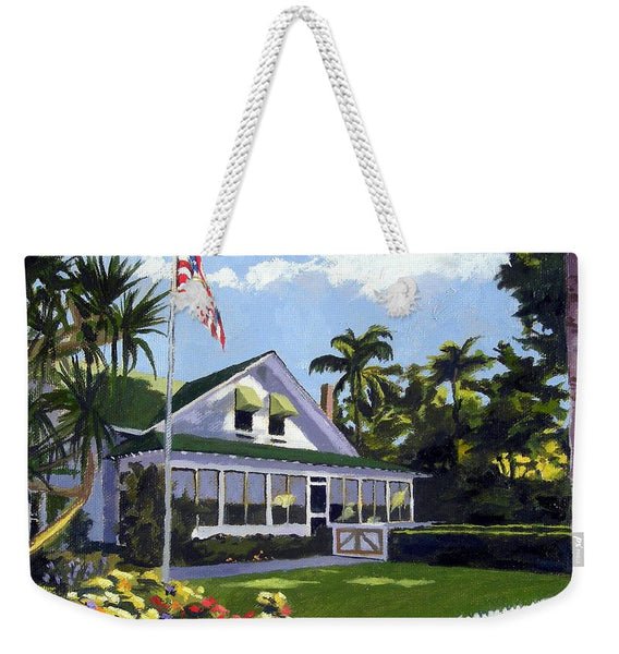 Palm Cottage Naples Florida - Weekender Tote Bag