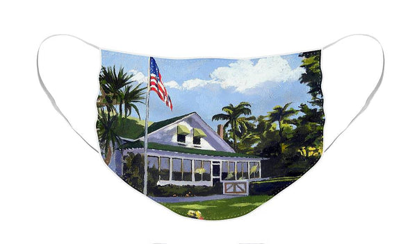 Palm Cottage Naples Florida - Face Mask
