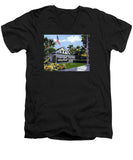 Palm Cottage Naples Florida - Men's V-Neck T-Shirt