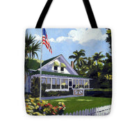 Palm Cottage Naples Florida - Tote Bag