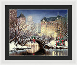 Park Plaza Central Park - New York City - Framed Print