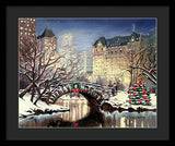 Park Plaza Central Park - New York City - Framed Print