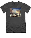 Park Plaza Central Park - New York City - Men's V-Neck T-Shirt