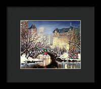 Park Plaza Central Park - New York City - Framed Print