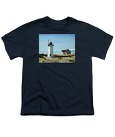 Race Point Lighthouse Provincetown Cape Cod Massachusetts - Youth T-Shirt