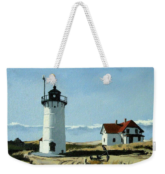 Race Point Lighthouse Provincetown Cape Cod Massachusetts - Weekender Tote Bag