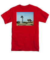 Race Point Lighthouse Provincetown Cape Cod Massachusetts - Men's T-Shirt  (Regular Fit)