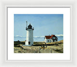 Race Point Lighthouse Provincetown Cape Cod Massachusetts - Framed Print