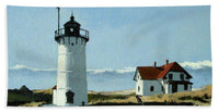 Race Point Lighthouse Provincetown Cape Cod Massachusetts - Beach Towel