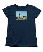 Race Point Lighthouse Provincetown Cape Cod Massachusetts - Women's T-Shirt (Standard Fit)