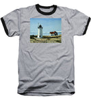 Race Point Lighthouse Provincetown Cape Cod Massachusetts - Baseball T-Shirt