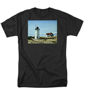 Race Point Lighthouse Provincetown Cape Cod Massachusetts - Men's T-Shirt  (Regular Fit)