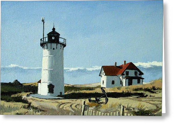 Race Point Lighthouse Provincetown Cape Cod Massachusetts - Greeting Card
