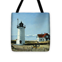 Race Point Lighthouse Provincetown Cape Cod Massachusetts - Tote Bag