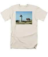 Race Point Lighthouse Provincetown Cape Cod Massachusetts - Men's T-Shirt  (Regular Fit)