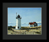 Race Point Lighthouse Provincetown Cape Cod Massachusetts - Framed Print